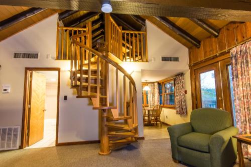 Ruang duduk di Pennyrile Forest State Resort Park