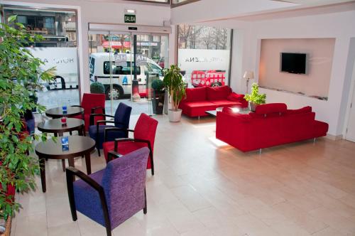 Posezení v ubytování Hotel Arena