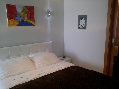 Ein Bett oder Betten in einem Zimmer der Unterkunft Penthouse view