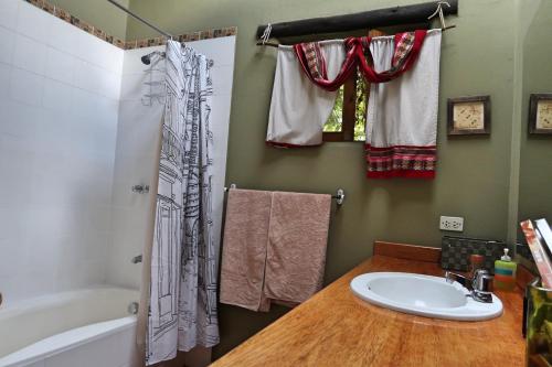 The Lazy Dog Inn a Mountain Lodgeにあるバスルーム