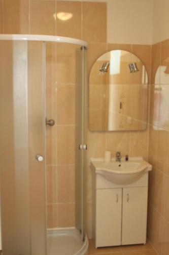 Kúpeľňa v ubytovaní Pension Motel Anna