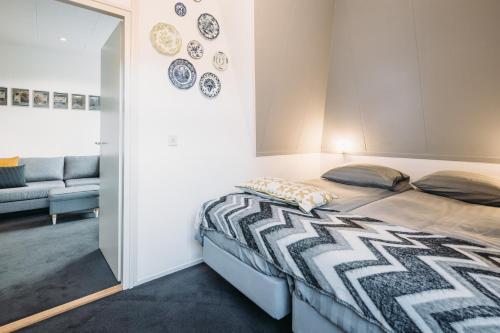 Ένα ή περισσότερα κρεβάτια σε δωμάτιο στο Kranenbergh Boutique Apartments