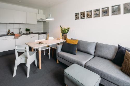 Η κουζίνα ή μικρή κουζίνα στο Kranenbergh Boutique Apartments