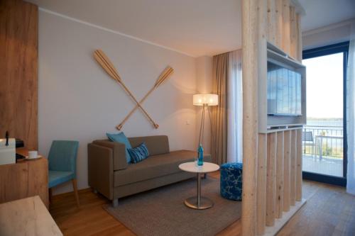 Istumisnurk majutusasutuses See- und Waldresort Gröbern