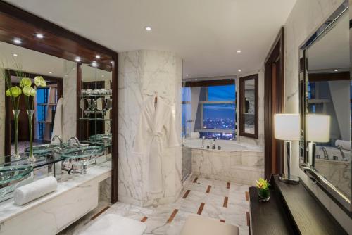 Koupelna v ubytování Grand Hyatt Shanghai