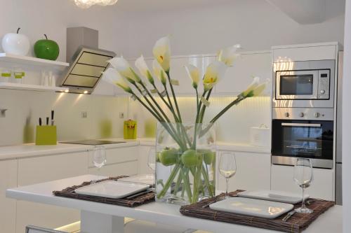 Η κουζίνα ή μικρή κουζίνα στο Paros Butterfly Villas