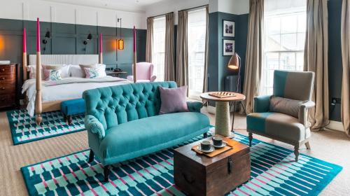 Гостиная зона в The Swan Hotel