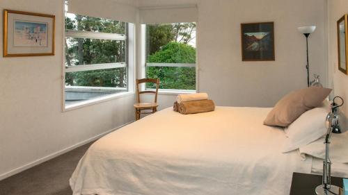 Postel nebo postele na pokoji v ubytování Wonderful Whangaroa
