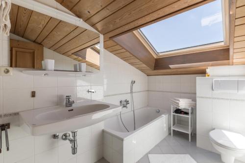 Koupelna v ubytování Ferienwohnung Neuhaus