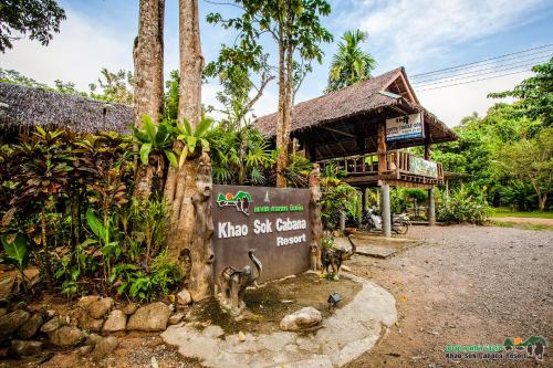 En have udenfor Khao Sok Cabana Resort