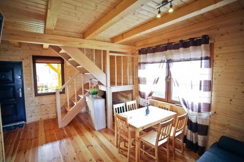 Dining area in the lodge