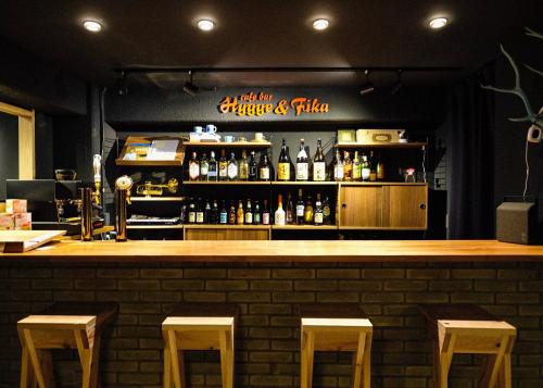 Khu vực lounge/bar tại Hostel Mange Tak