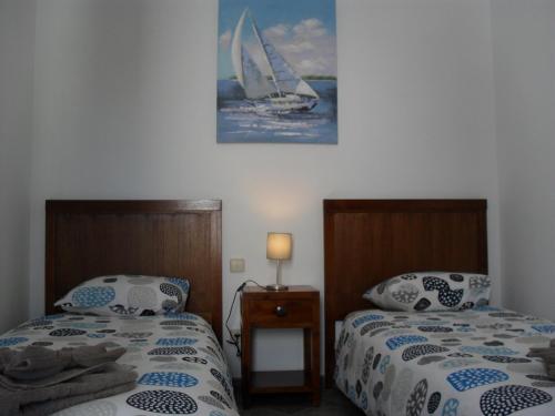 Cama o camas de una habitación en Aloha 45