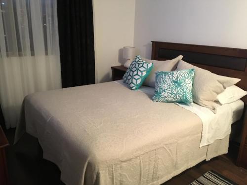 מיטה או מיטות בחדר ב-Edificio Villaseca