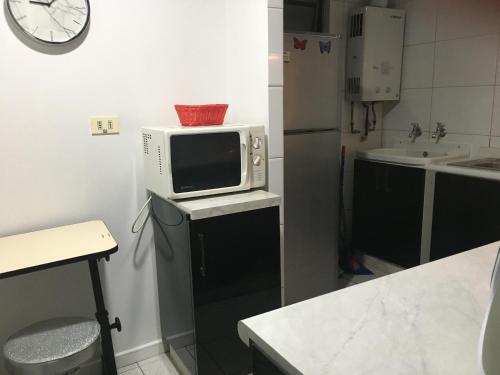 Virtuvė arba virtuvėlė apgyvendinimo įstaigoje Edificio Villaseca