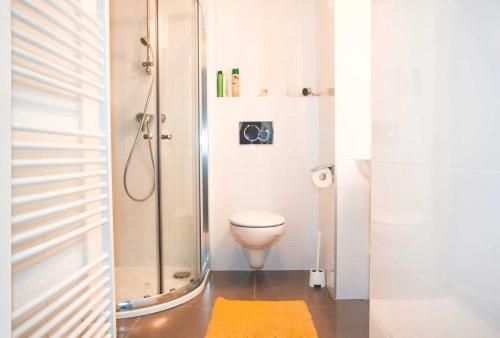 A bathroom at Yellow apartment few steps from metro