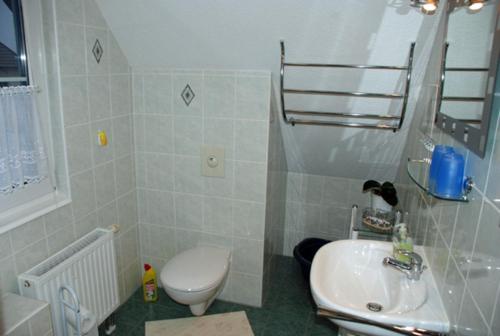 Ένα μπάνιο στο Ferienappartements in Gager auf Ru