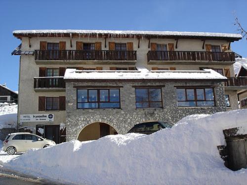Hotel Le Parpaillon en invierno