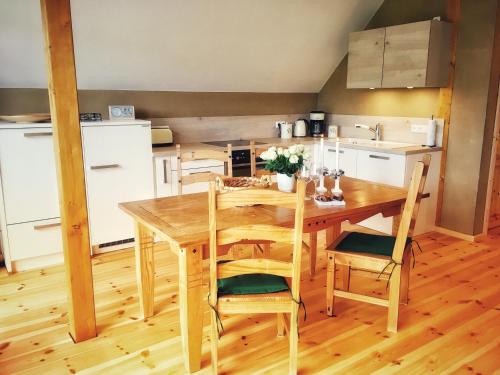 Dapur atau dapur kecil di Landhaus Brigitte