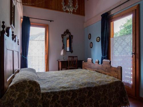 A bed or beds in a room at agriturismo la Meta