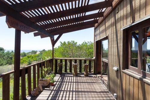 Μπαλκόνι ή βεράντα στο Eco House Via Verde