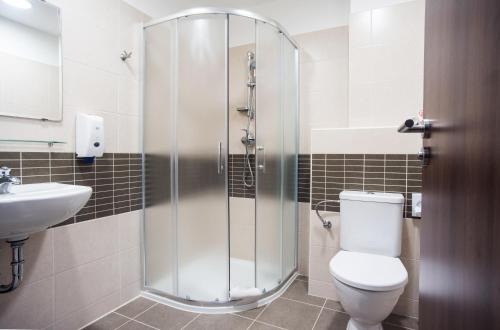 Un baño de Penzion U Výra