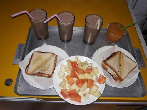 Jídlo v penzionu nebo okolí