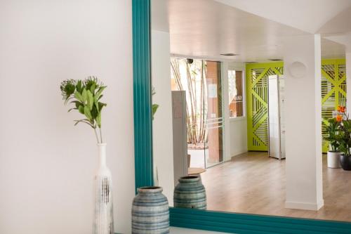 Et badeværelse på Villa Mandi Golf Resort