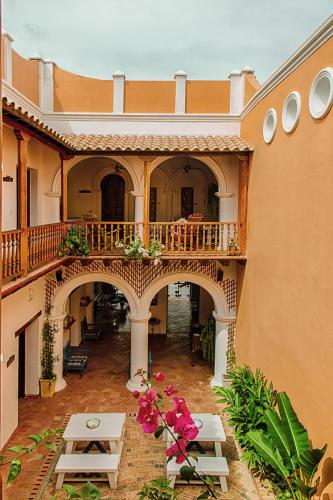 Balkón nebo terasa v ubytování Casa D´Remedios La Bella Hotel Boutique