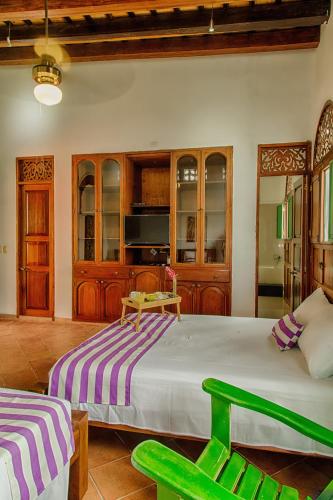 Posezení v ubytování Casa D´Remedios La Bella Hotel Boutique