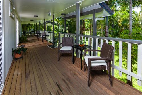 Balkón nebo terasa v ubytování King Reef Resort