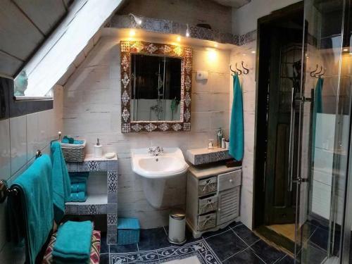 O baie la Holiday Home near Forest and Lake in Pomeranian