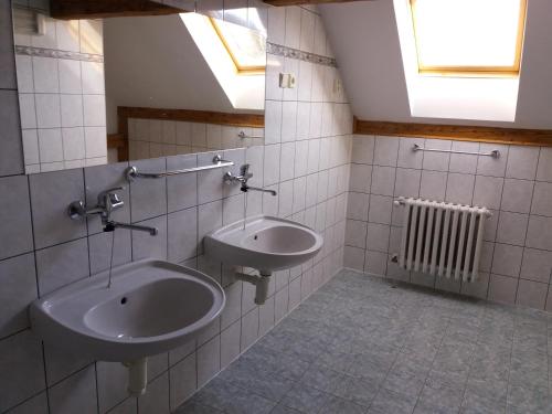 Kúpeľňa v ubytovaní U Nás - Apartmán Jelen