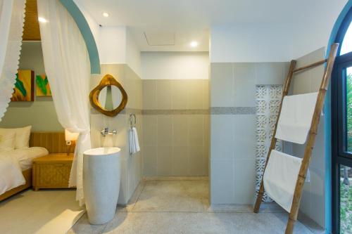 Phòng tắm tại Villa De Campagne Hoi An