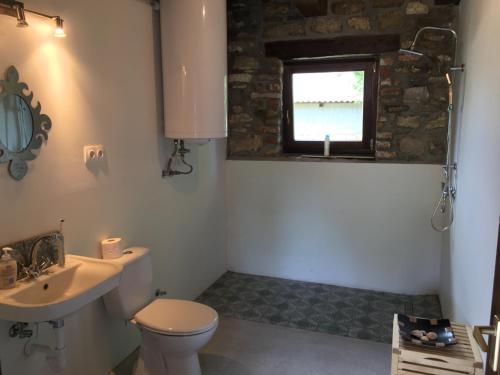 Koupelna v ubytování Angel Village