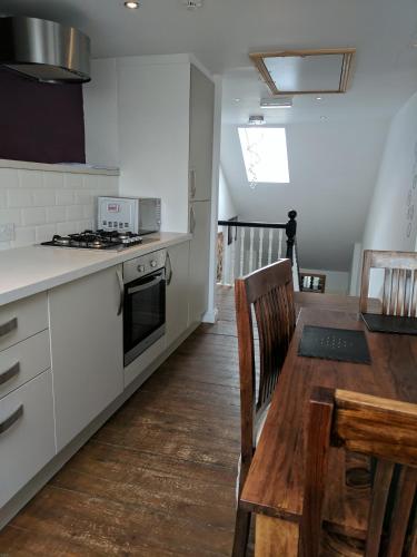 Dapur atau dapur kecil di Roker North cliff Sea View