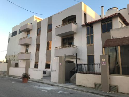 Budova, kde se aparthotel nachází