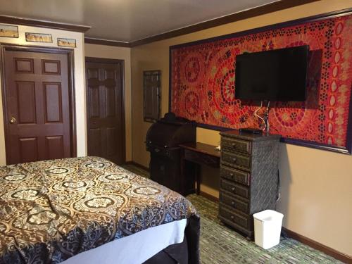 Μια τηλεόραση ή/και κέντρο ψυχαγωγίας στο Colony inn motel