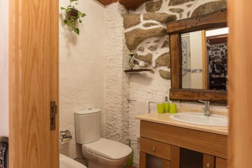 Koupelna v ubytování Casas da Fonte - Serra da Estrela