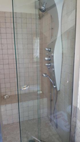 Ett badrum på Villetta del Conero