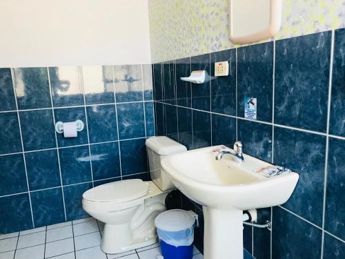 Koupelna v ubytování Hostal Princesa Maria
