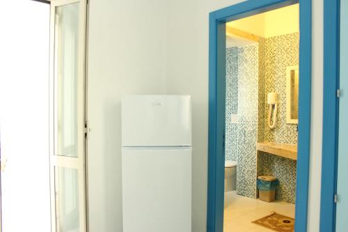 A bathroom at Camere D'Aragona
