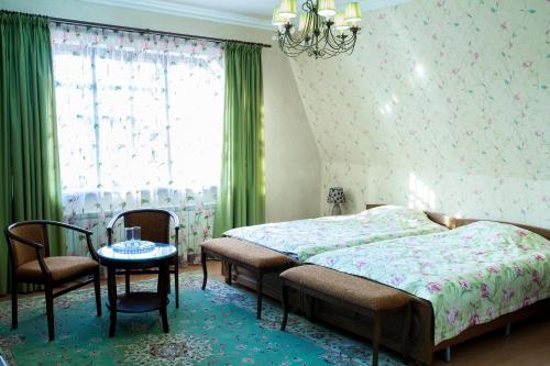 Кровать или кровати в номере Hotel Miss Mari