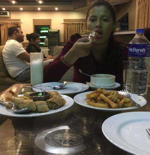 Mad på resortet eller i nærheden