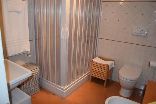 Kúpeľňa v ubytovaní Diana e Atteone