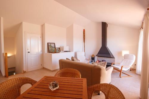 Posezení v ubytování Apartaments Sa Guilla