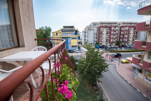 Balkón alebo terasa v ubytovaní Complex Apolon