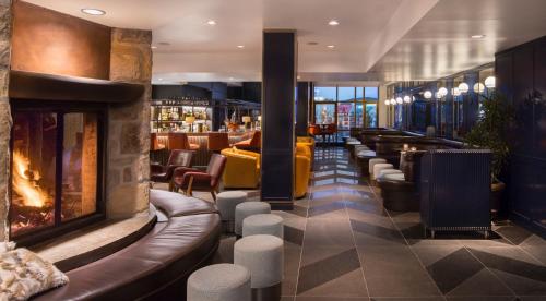 Zona de estar de Fairmont Tremblant
