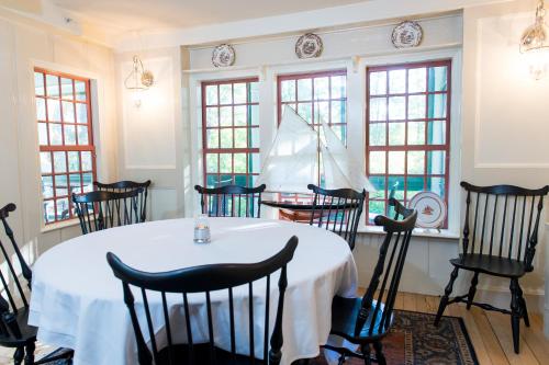 Un lugar para sentarse en Three Chimneys Inn