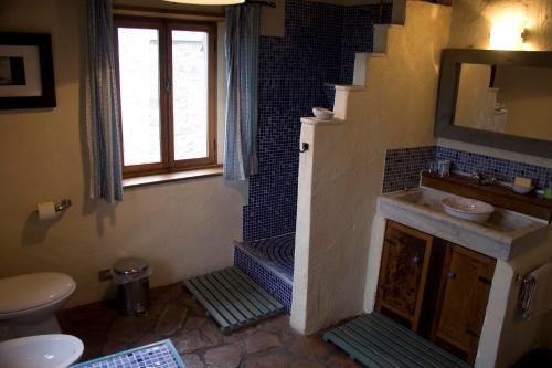 Koupelna v ubytování La Balconata
